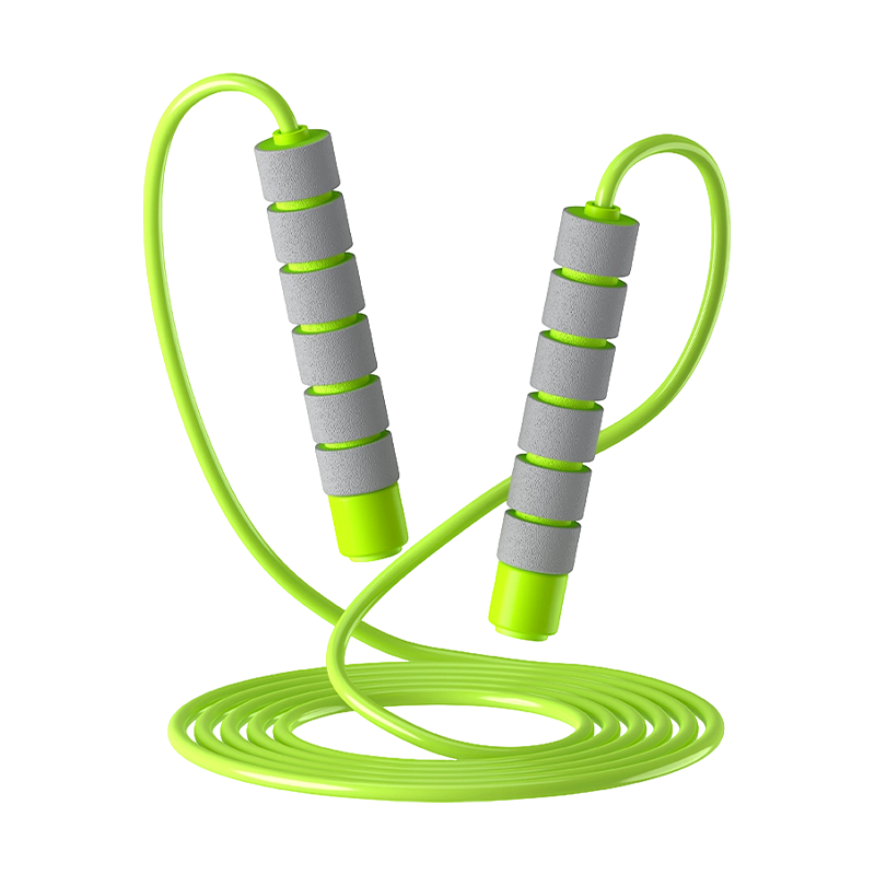 Corda de pular com alça de esponja de corda de PVC TS-1 para crianças