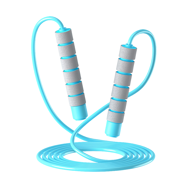 Corda de pular com alça de esponja de corda de PVC TS-1 para crianças