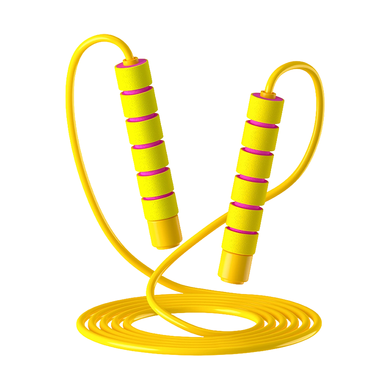 Corda de pular com alça de esponja de corda de PVC TS-1 para crianças