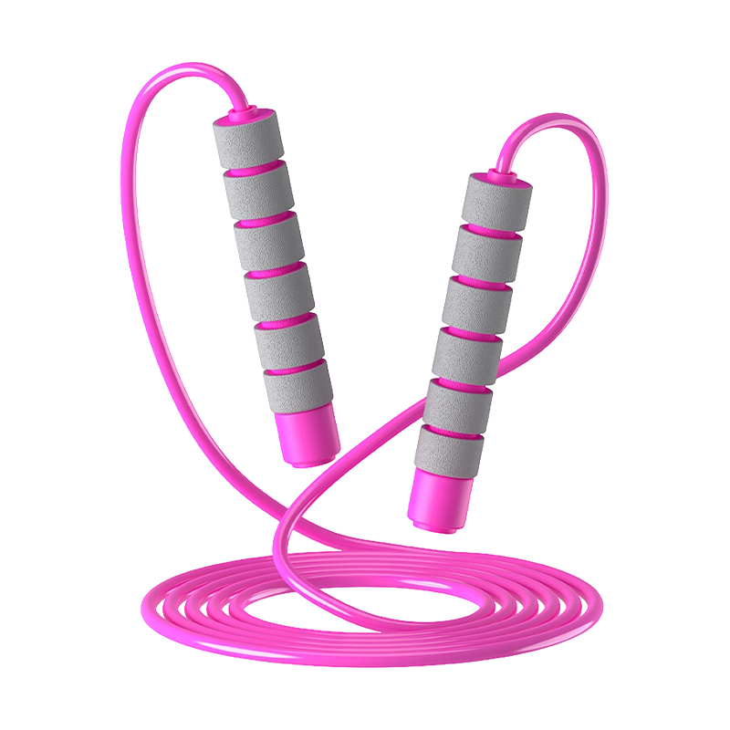Corda de pular com alça de esponja de corda de PVC TS-1 para crianças