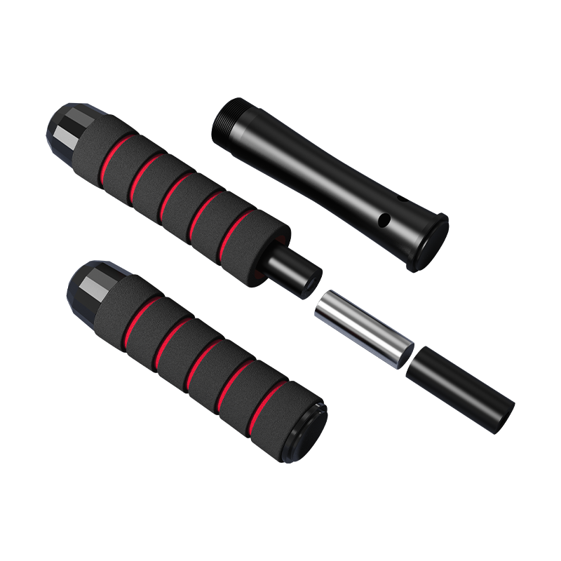 TS-2 Corda de pular com alça de esponja de 5 slots para adultos