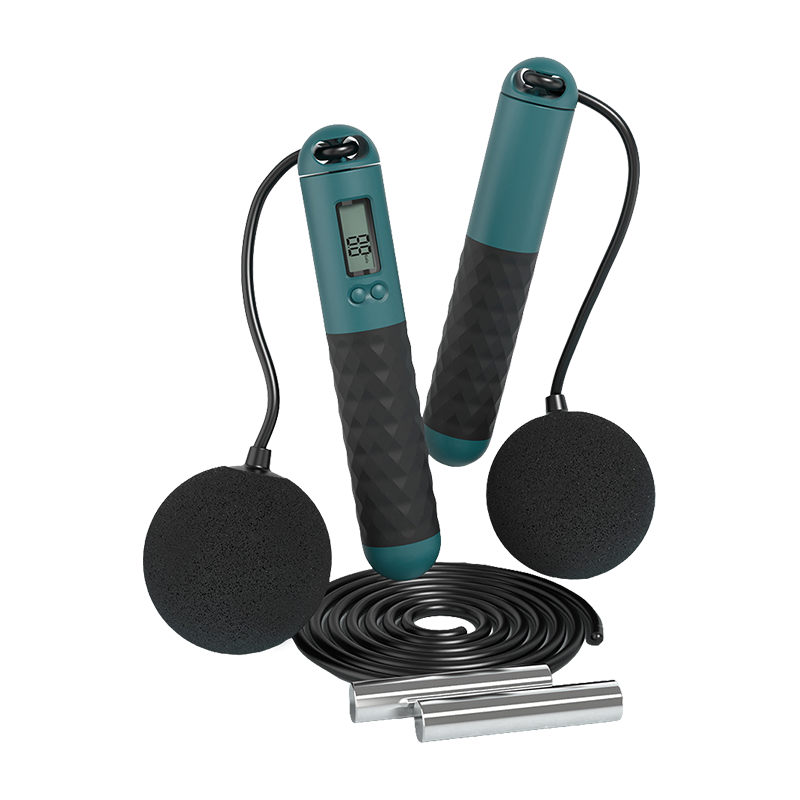 Corda de salto com contagem eletrônica de 30 mm de diâmetro TS-21