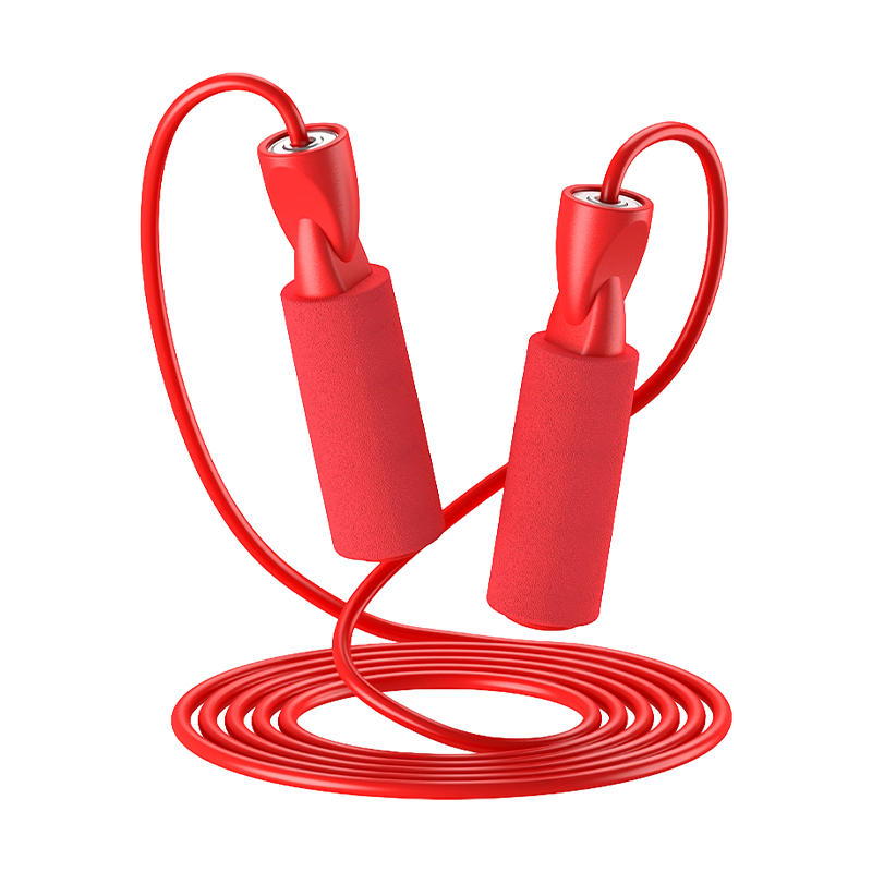 Corda de pular com cabo de esponja de espuma de cor TS-4/grafite de cor única para adultos