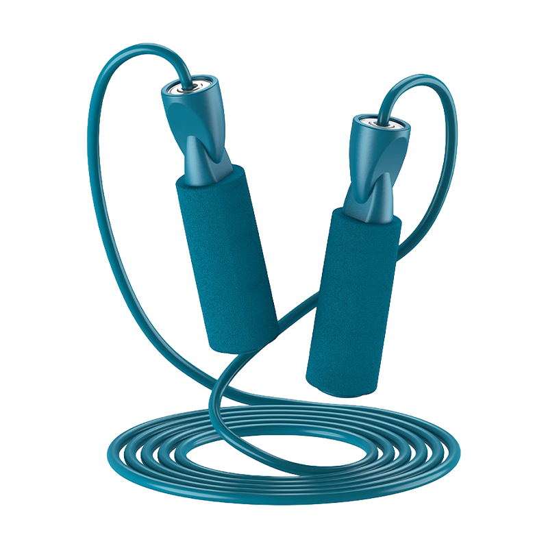 Corda de pular com cabo de esponja de espuma de cor TS-4/grafite de cor única para adultos