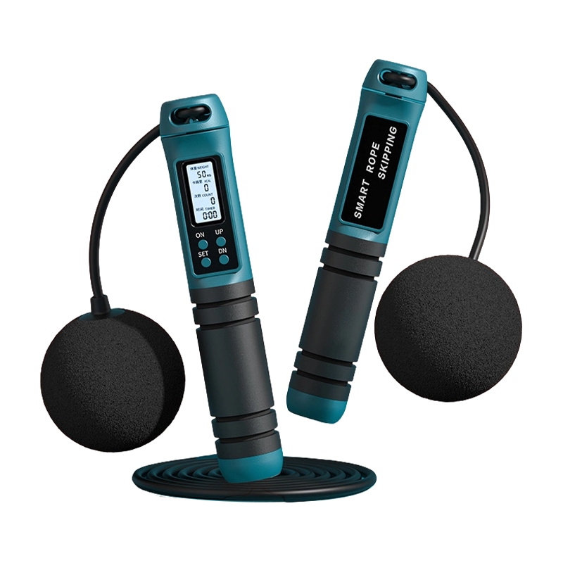 TS-45 ABS/alça de espuma corda de salto de contagem eletrônica