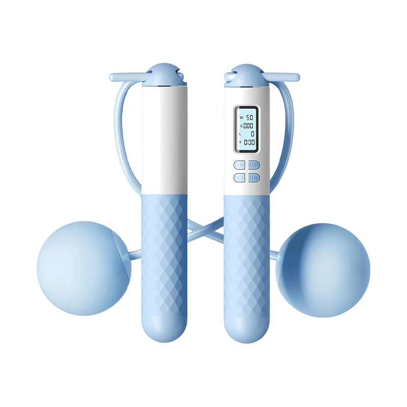 Corda de salto com contagem eletrônica com alça ABS TS-7