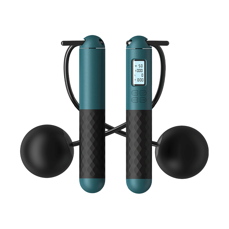 Corda de salto com contagem eletrônica com alça ABS TS-7