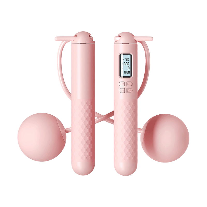 Corda de salto com contagem eletrônica com alça ABS TS-7