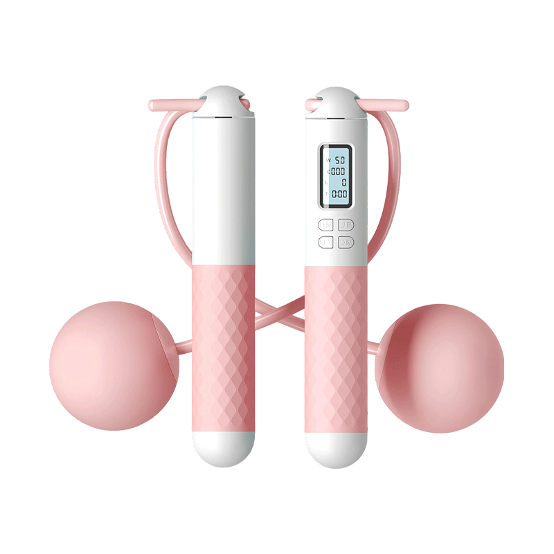 Corda de salto com contagem eletrônica com alça ABS TS-7