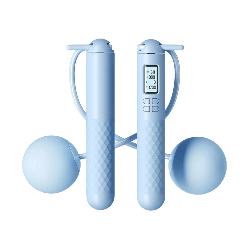 Corda de salto com contagem eletrônica com alça ABS TS-7