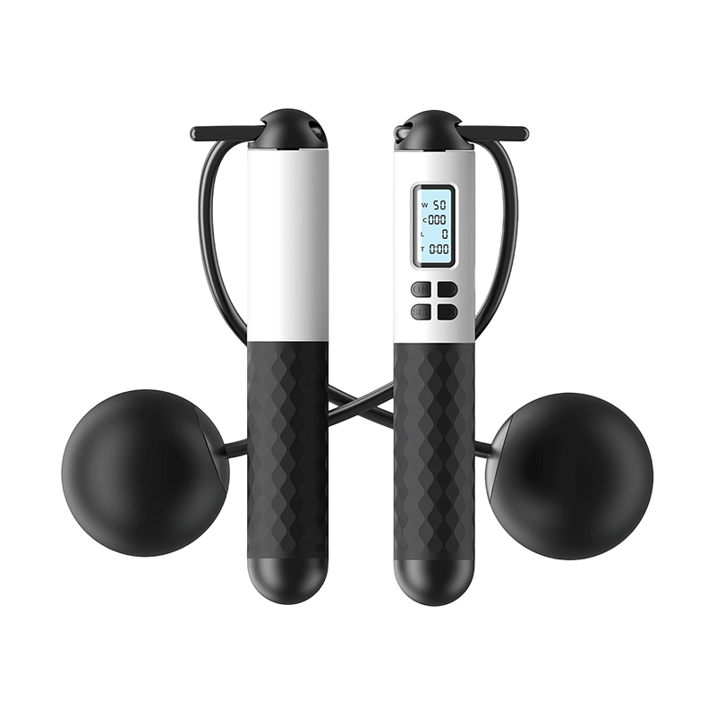 Corda de salto com contagem eletrônica com alça ABS TS-7
