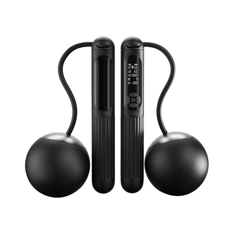 Corda de salto com contagem inteligente preta TS-104