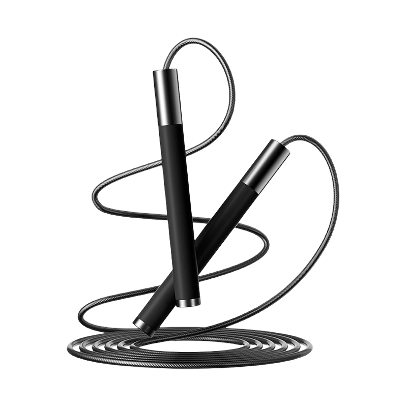 TS-112 Corda de salto de corrida com alça de alumínio de 15 mm de diâmetro